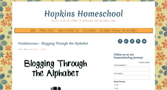 Desktop Screenshot of hopkinshomeschool.com